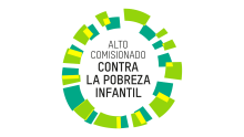 Un círculo verde roto en pedazos: el nuevo logo del Alto Comisionado contra la Pobreza Infantil