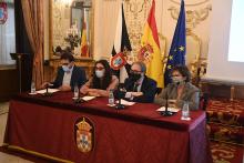 Ponentes mesa presentación programa Ceuta